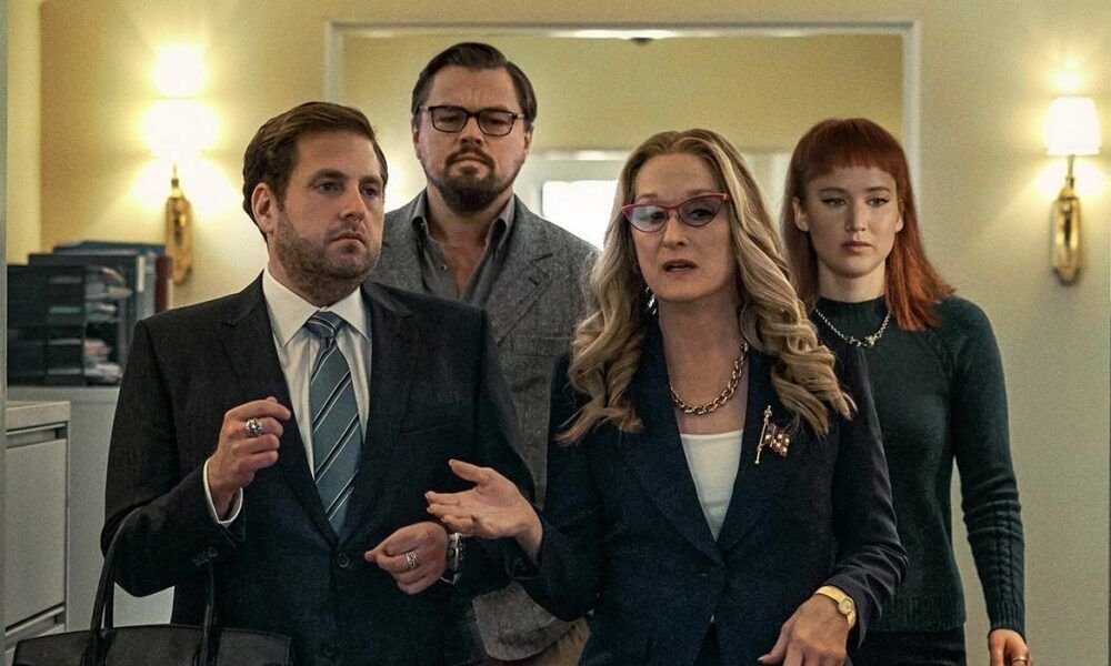dont-look-up-photo-jonah-hill-leonardo-dicaprio-meryl-streep-jennifer-lawrence-leklap-netflix-maroc